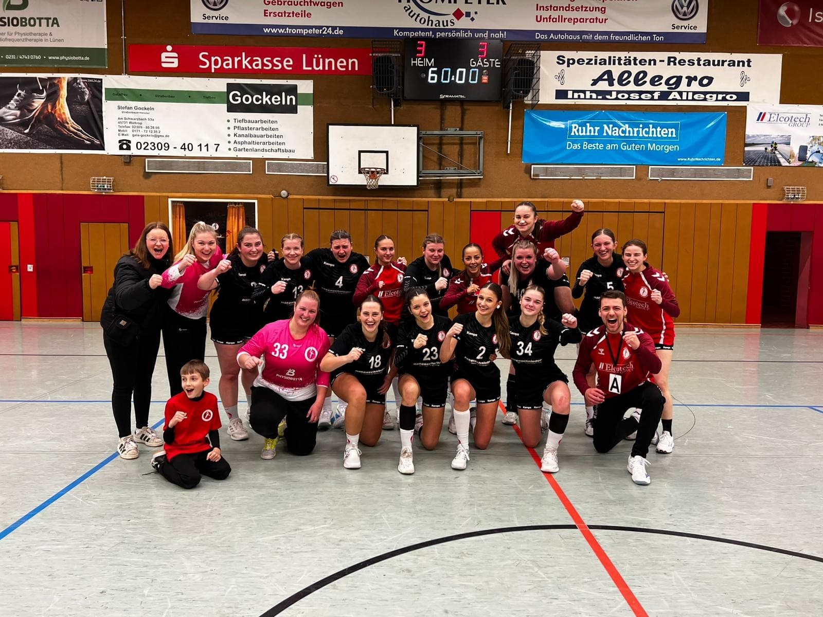 Heimserie hält: VfL-Damen bezwingen den bislang ungeschlagenen Gegner aus Bergkamen mit 36:31